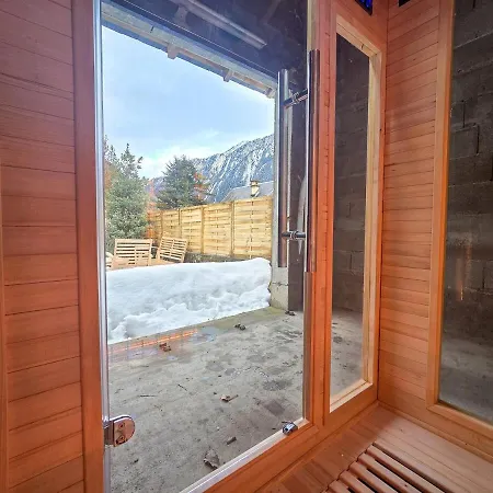 Hautes Branches Jacuzzi Et Sauna Le Sylvestre Lejlighed *